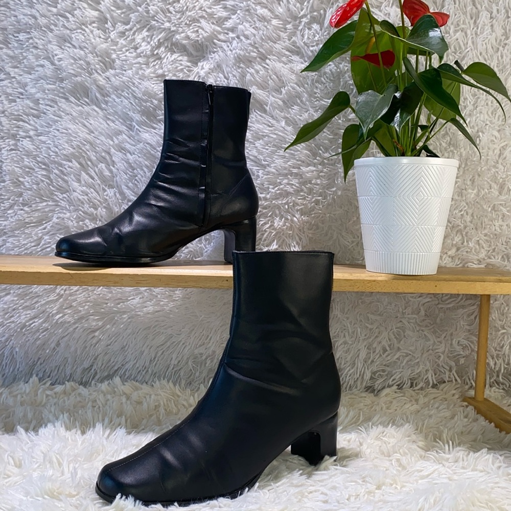 🖤🌻-Bijou ankle heel boots-🖤🌻